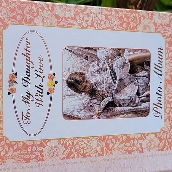 TO MY DAUGHTER WITH LOVE Photo Board picture Album Memory Book - Picture 3 of 15